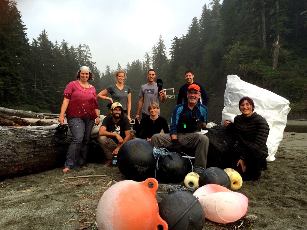 Cleaning up the West Coast Trail 